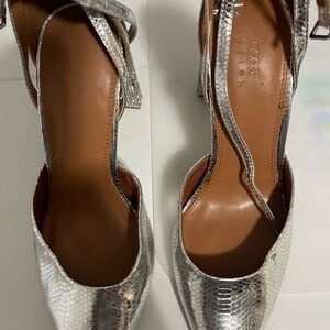Silver Women's Shoes Size 9